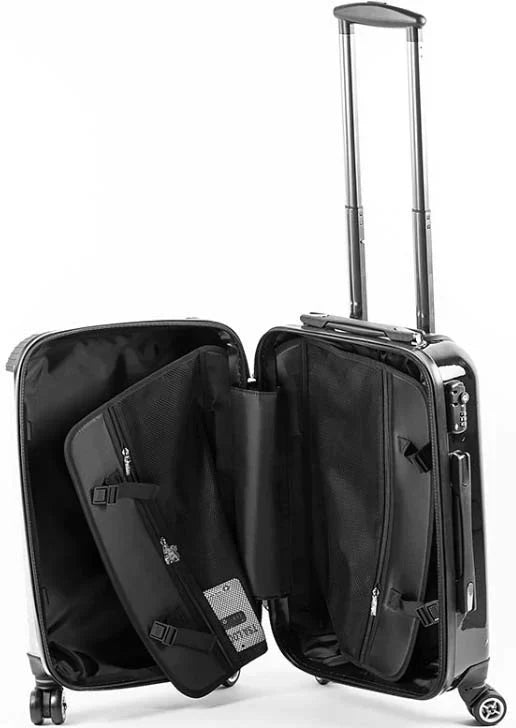 Girl On The Beach Suitcase