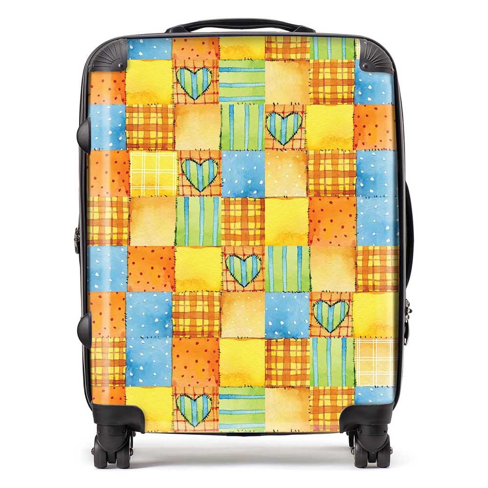 Baby Watercolour Blanket Pattern Suitcase