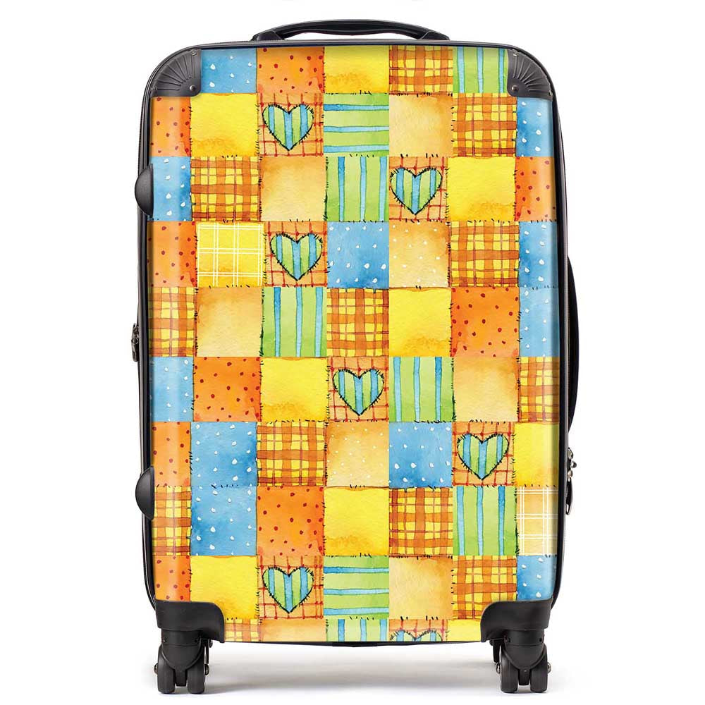 Baby Watercolour Blanket Pattern Suitcase