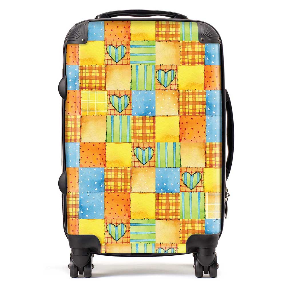 Baby Watercolour Blanket Pattern Suitcase