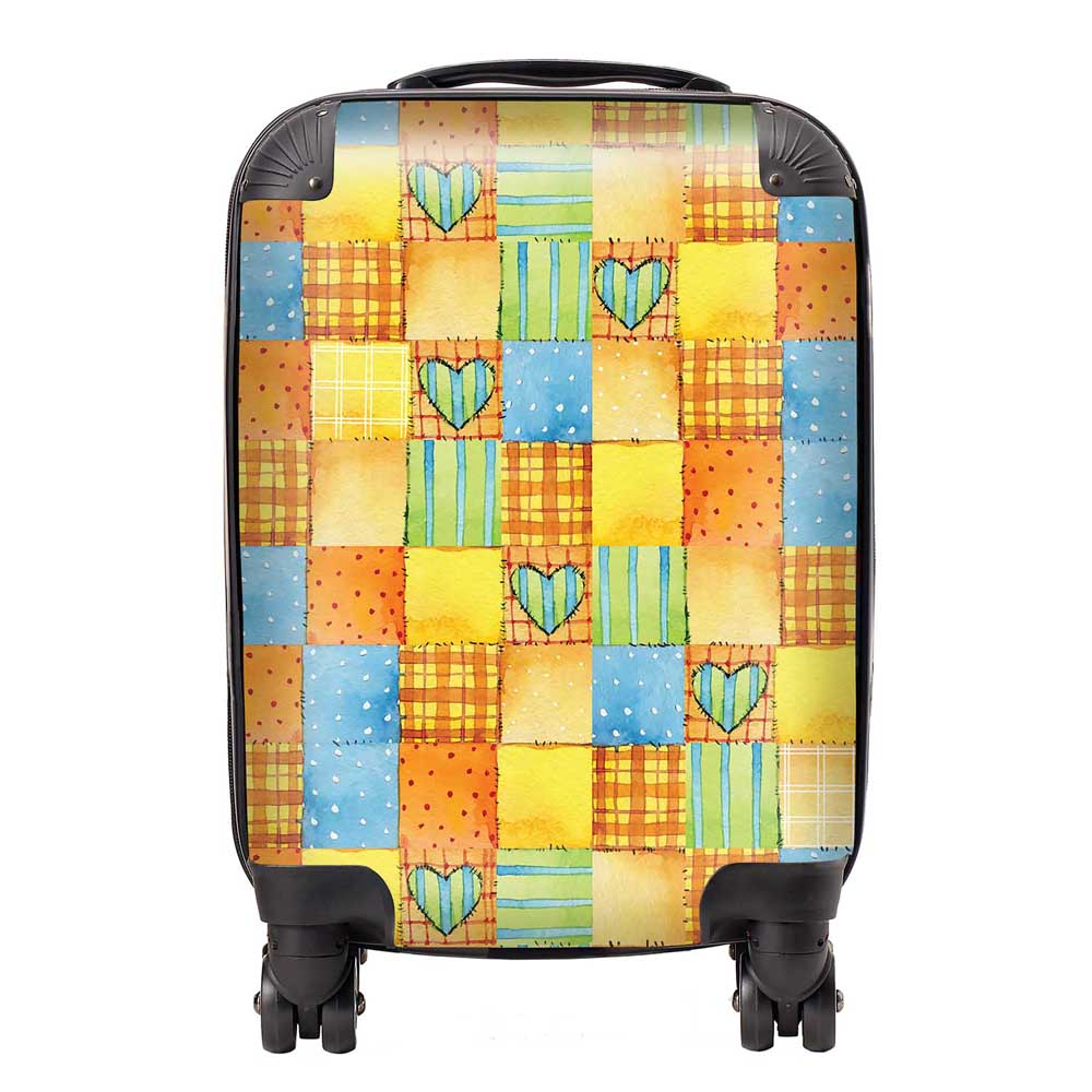 Baby Watercolour Blanket Pattern Suitcase