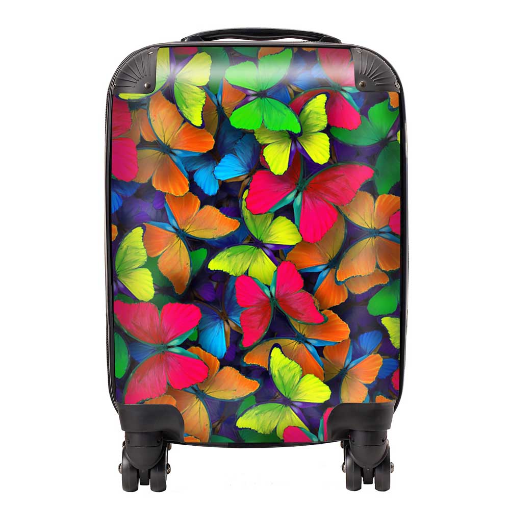 Rainbow Butterflies Suitcase