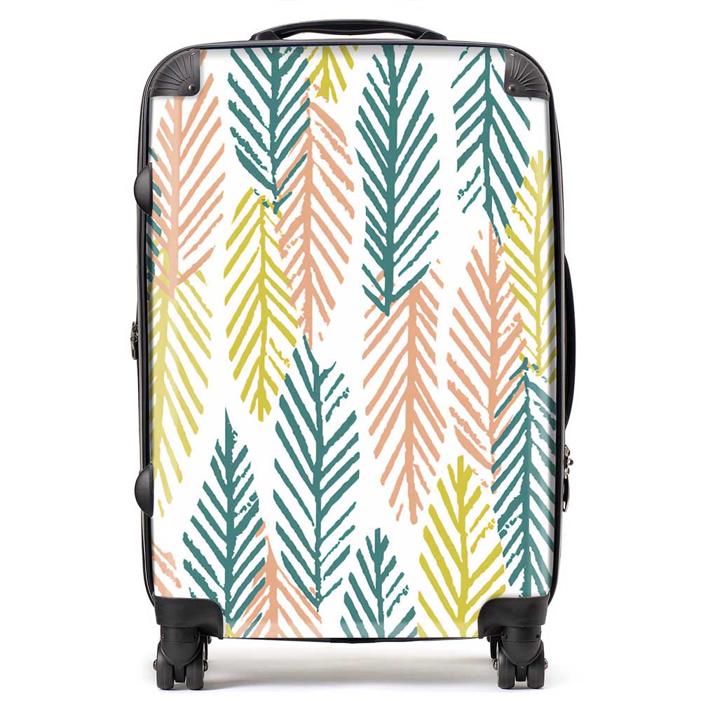 Scandinavian Style Foliage Suitcase