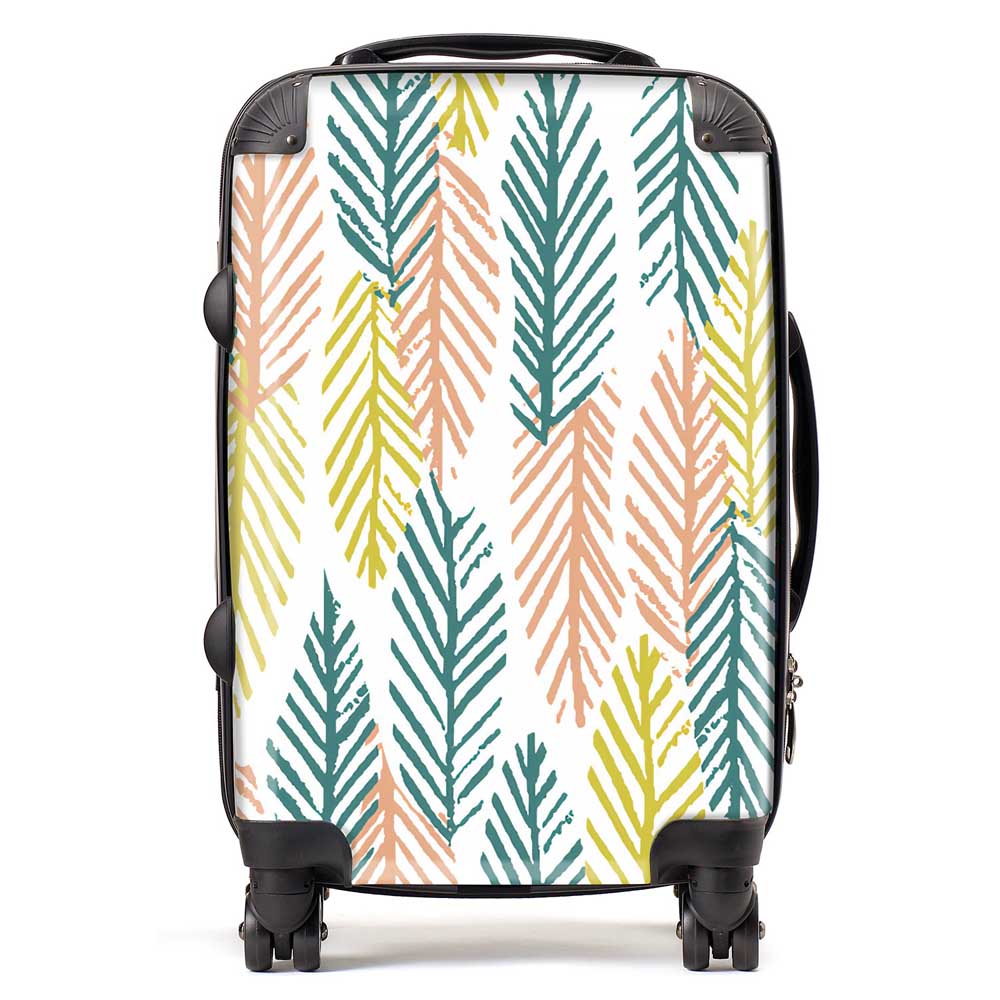 Scandinavian Style Foliage Suitcase