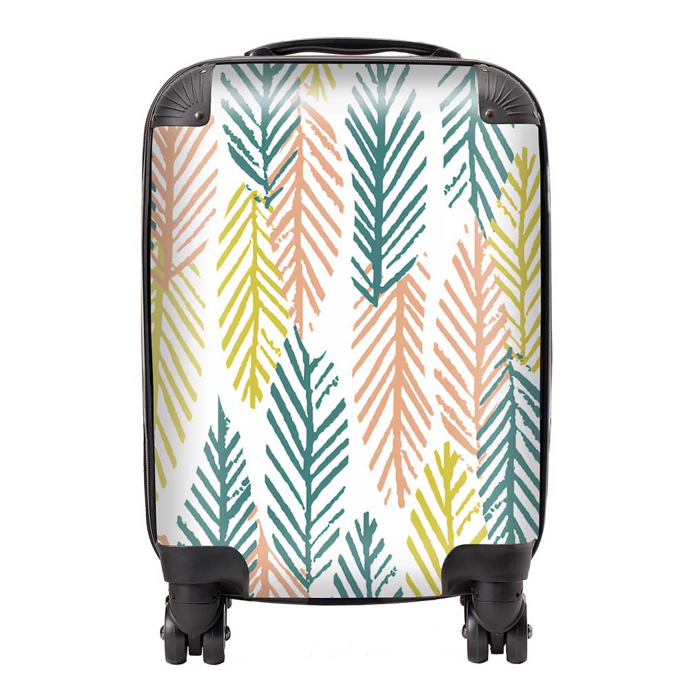Scandinavian Style Foliage Suitcase