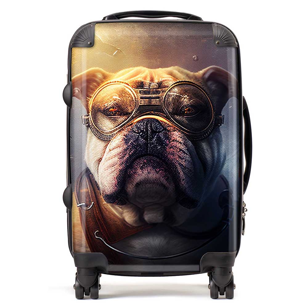 Bulldog Splashart Golden Suitcase