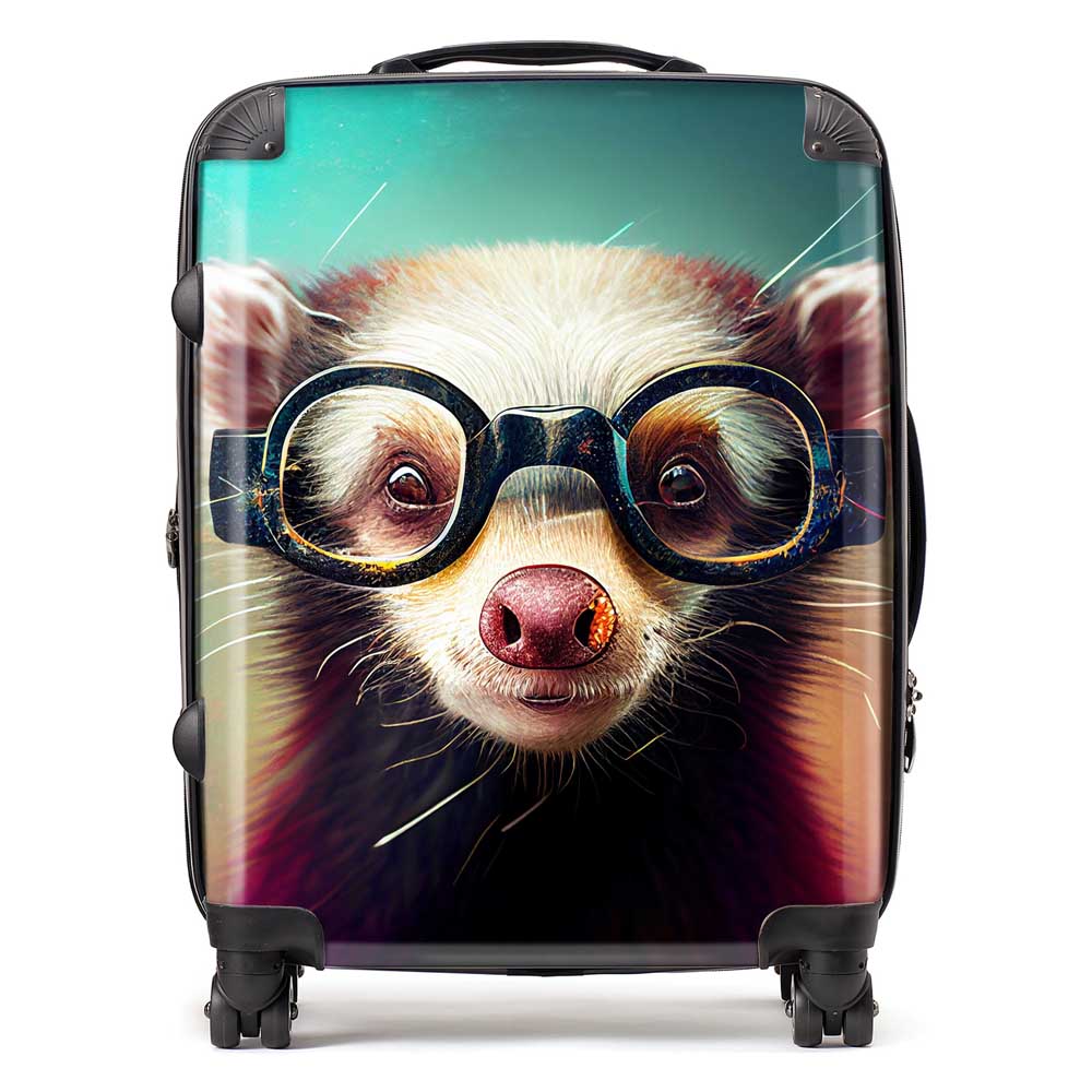 Ferret Splashart Suitcase