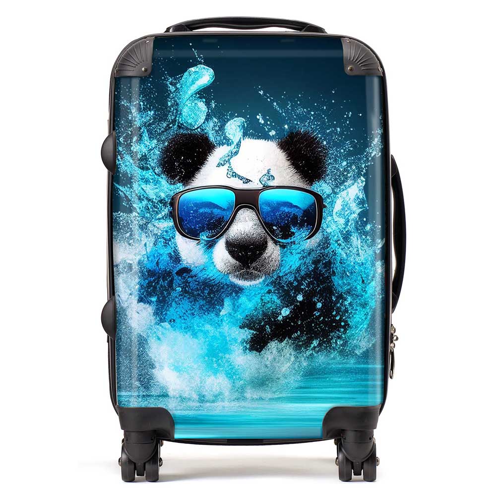 Panda Splashart Water Suitcase