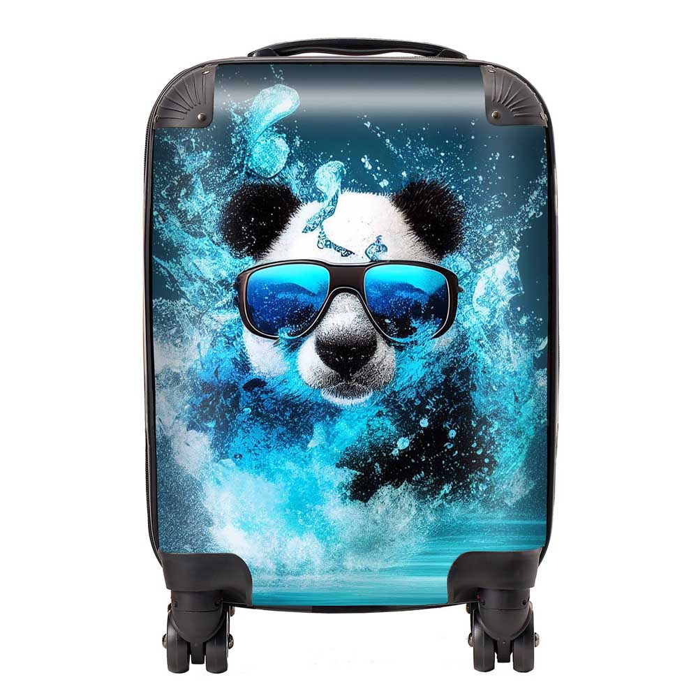 Panda Splashart Water Suitcase