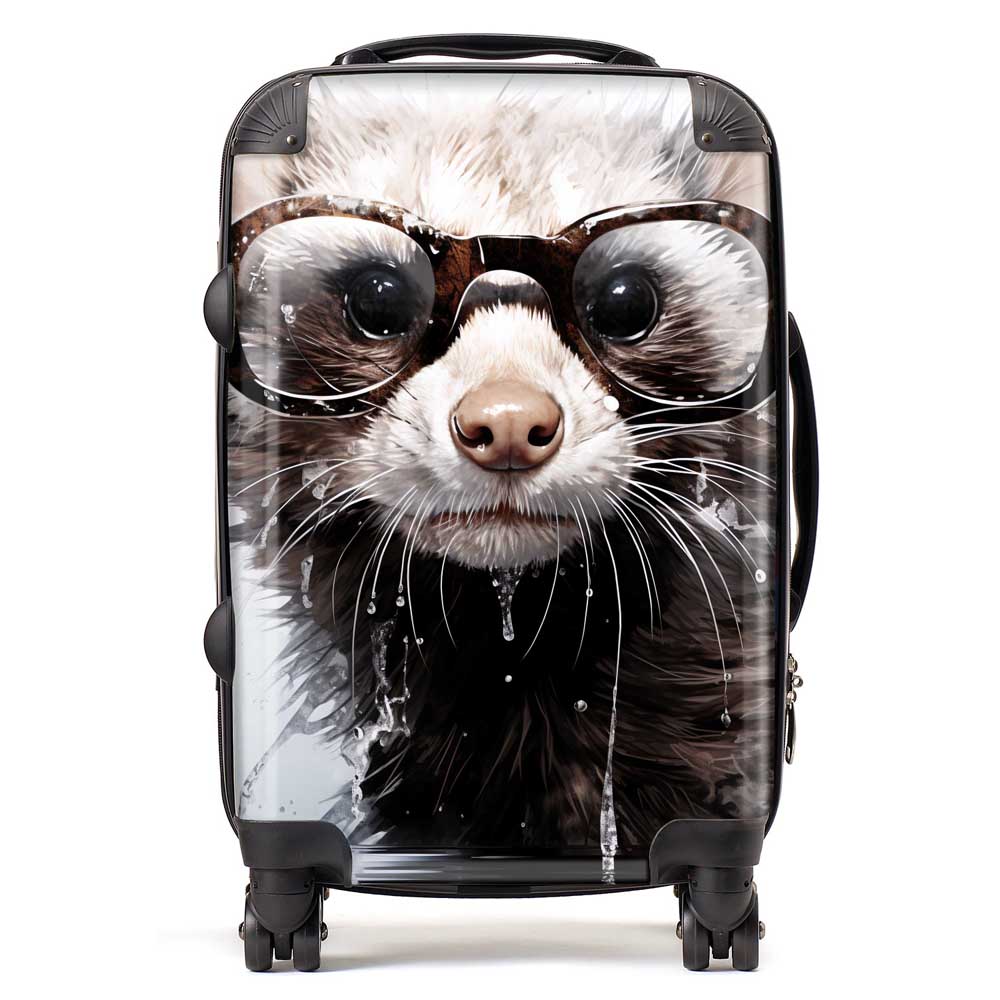 Splashart Ferret Suitcase