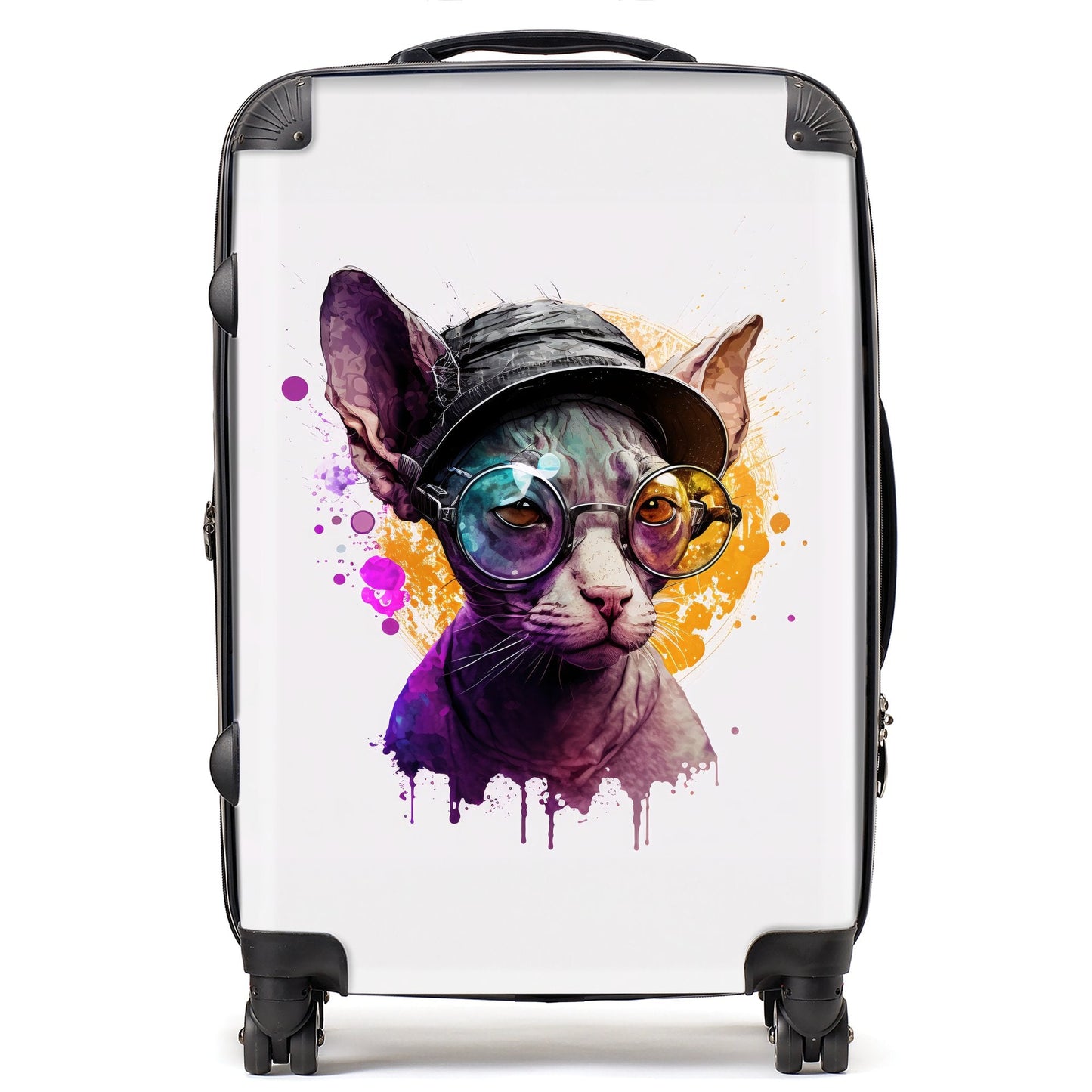Cornish Rex Splashart Suitcase