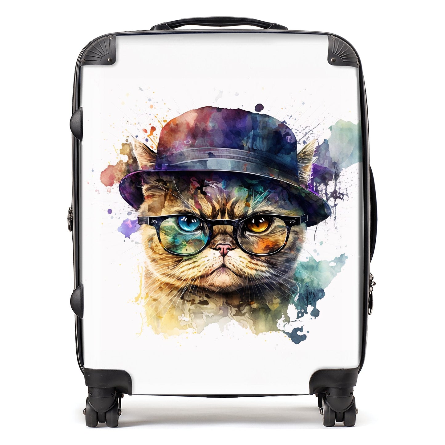 Shorthair Cat Splashart Suitcase