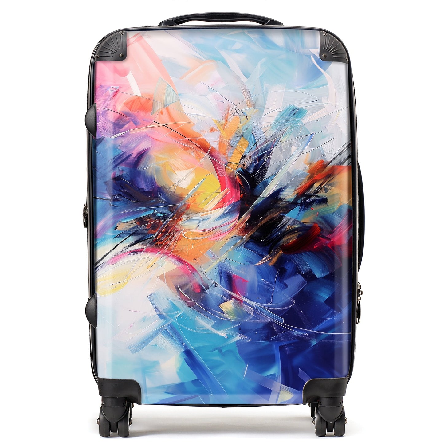 Serene Explosion: Calm Amidst Colours Suitcase