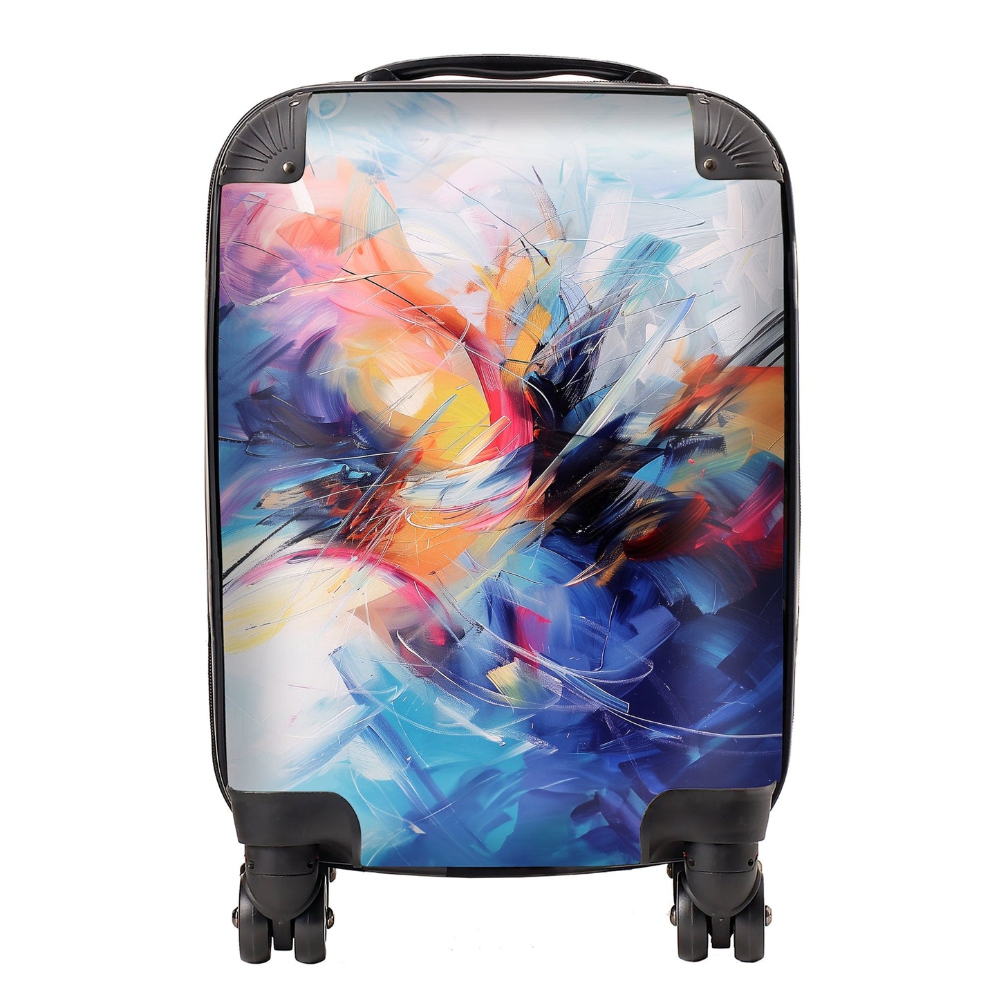Serene Explosion: Calm Amidst Colours Suitcase