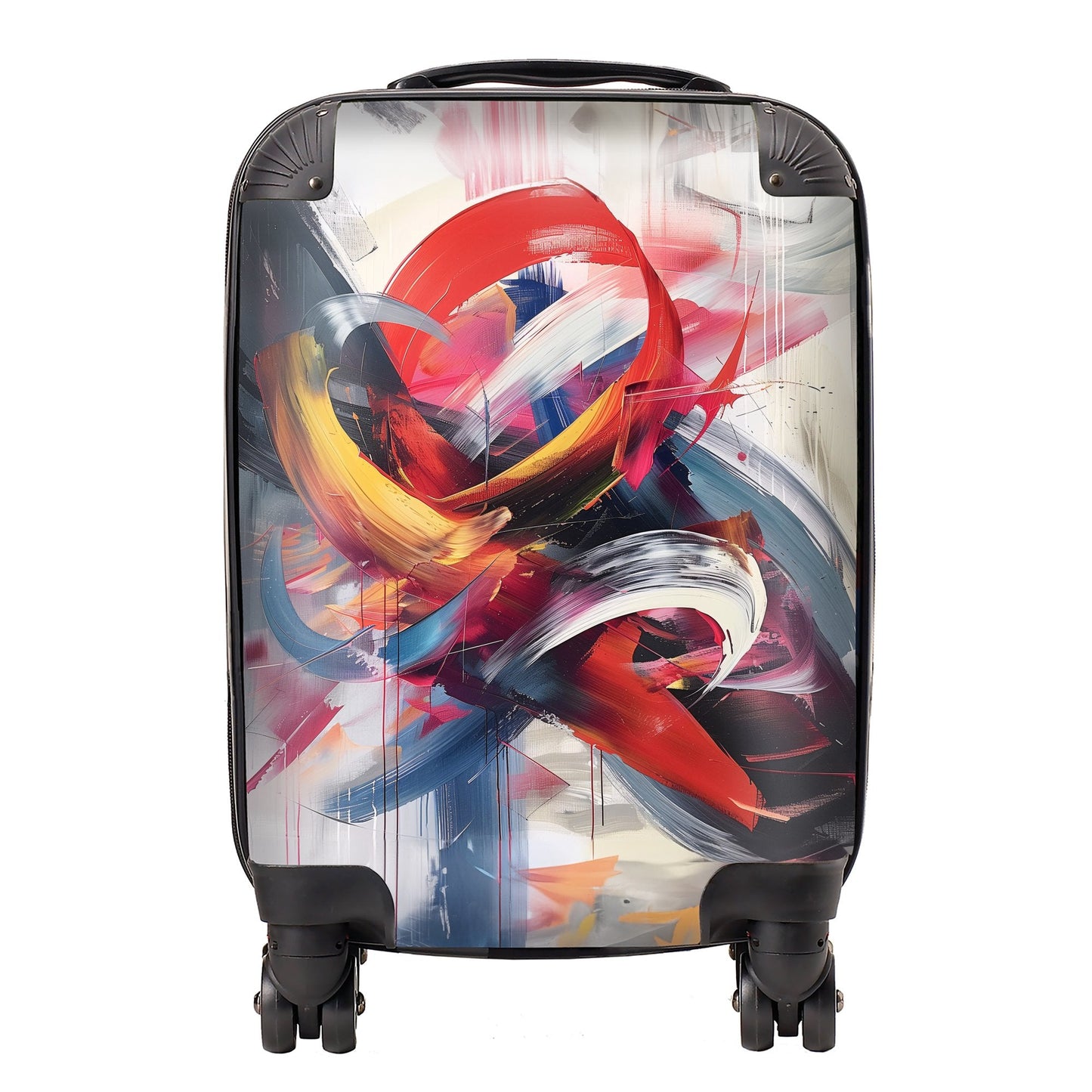Swirling Symphony Of Colours Suitcase