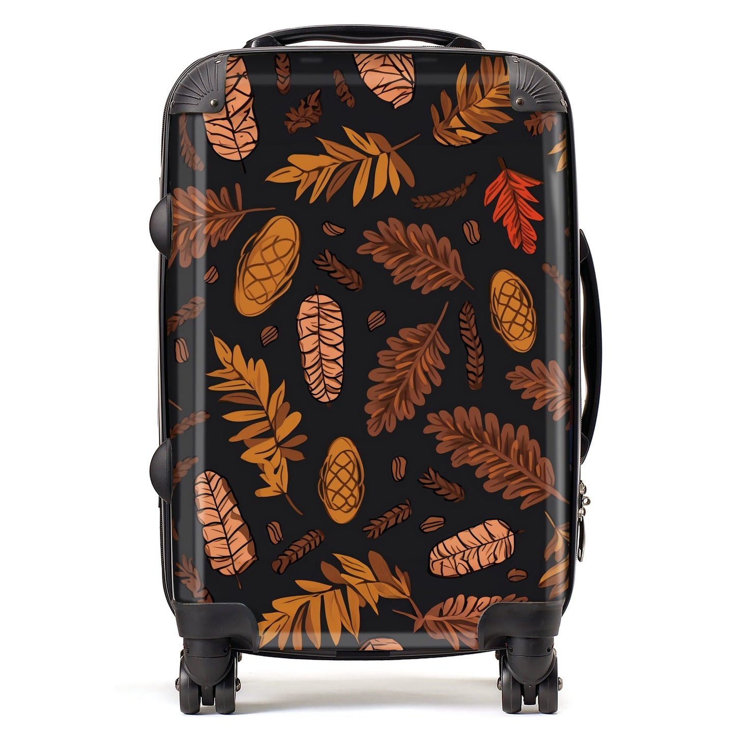 Autumn Leaves And Pinecones Suitcase