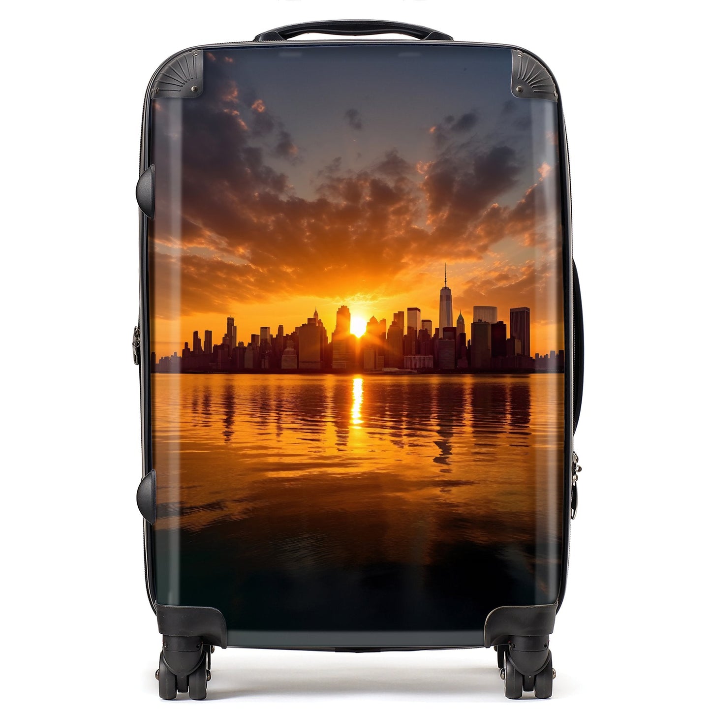 Sunrise In The City Suitcase