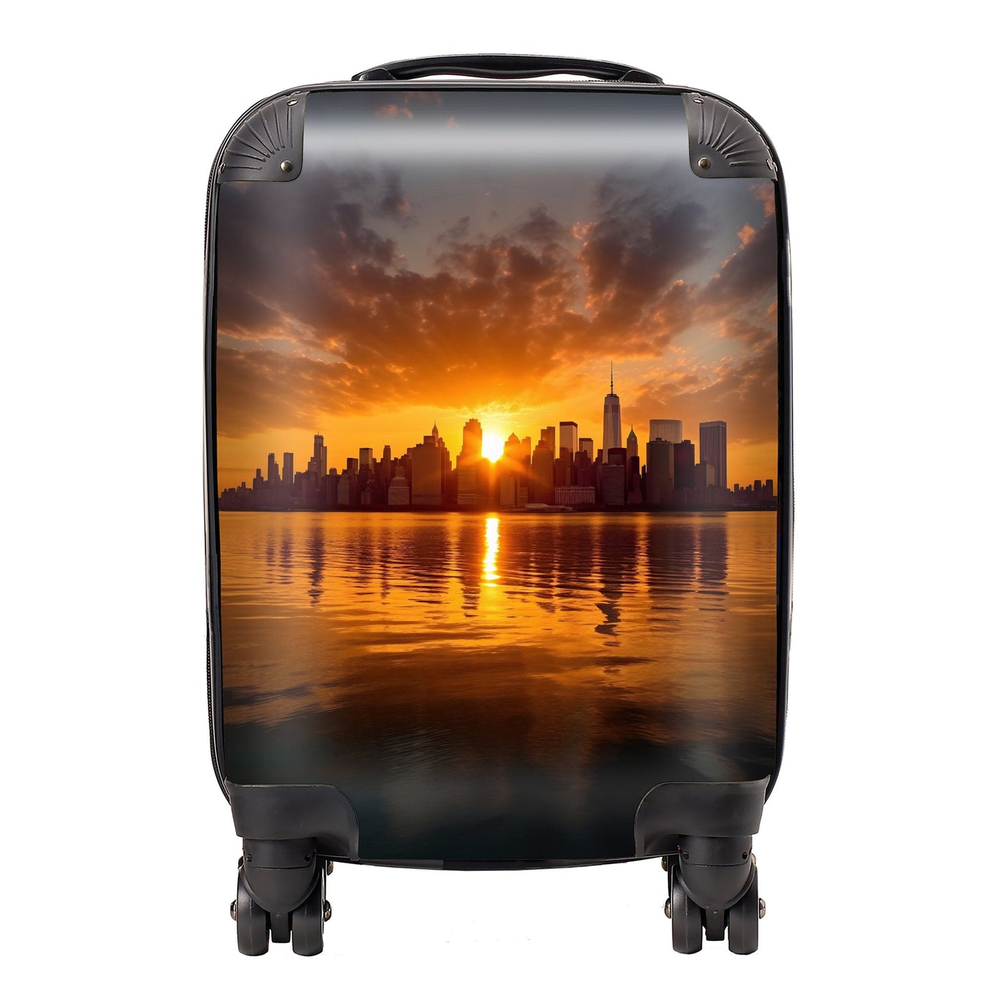 Sunrise In The City Suitcase