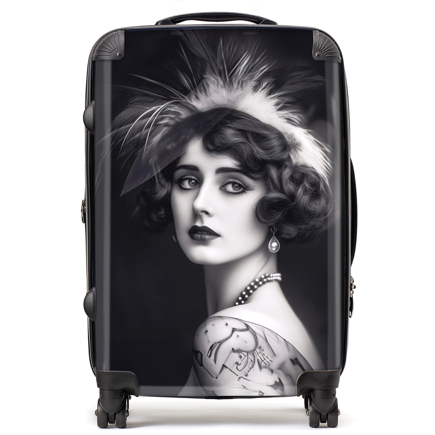 Glamorous Edwardian Showgirl Suitcase
