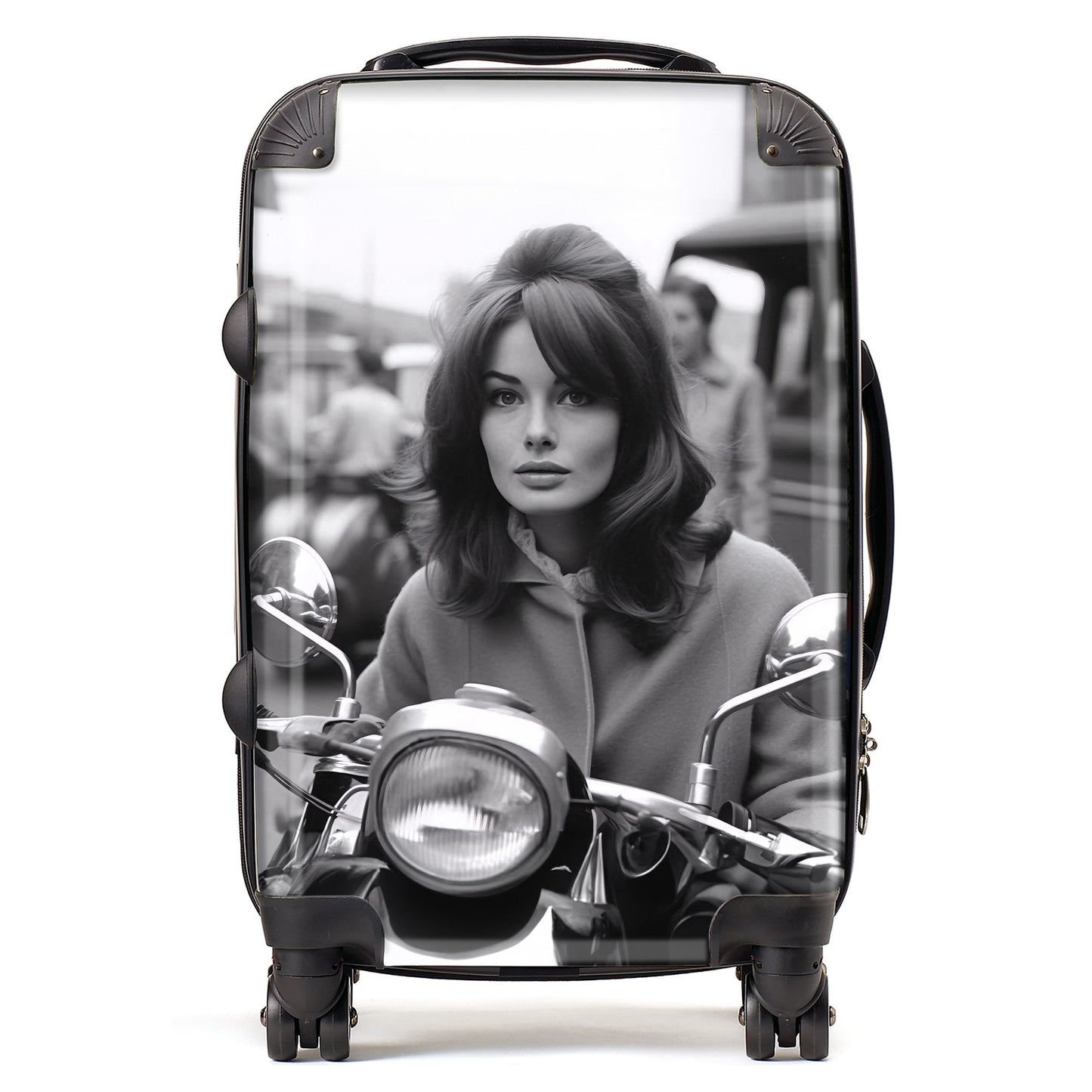 1960 Out On The Bike Suitcase