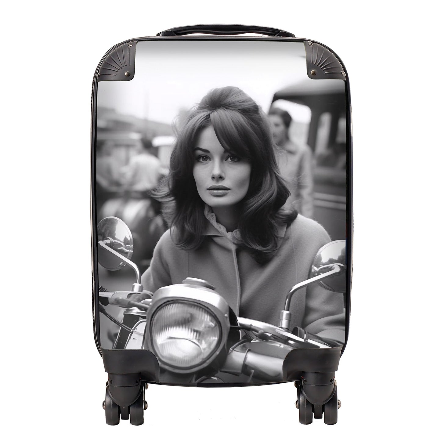 1960 Out On The Bike Suitcase