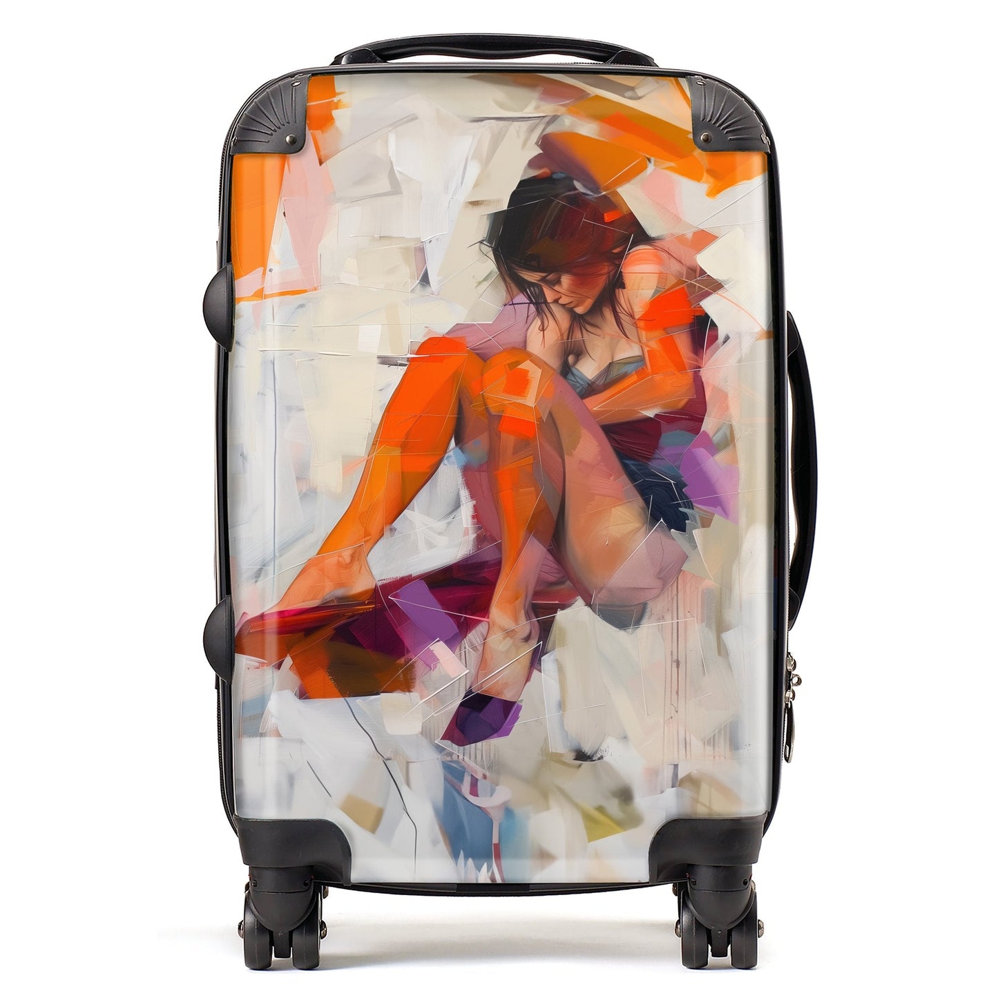 Poised In Reflection Suitcase