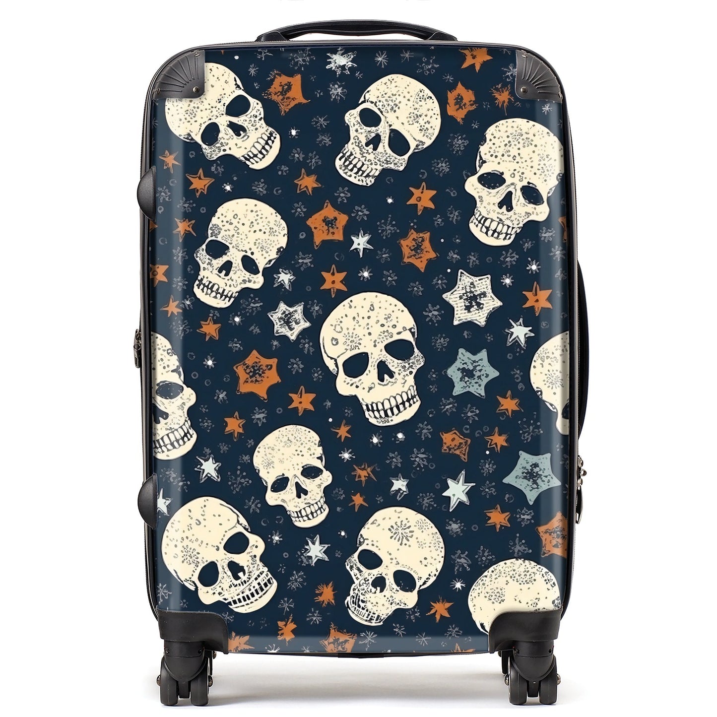 Skulls And Stars Suitcase