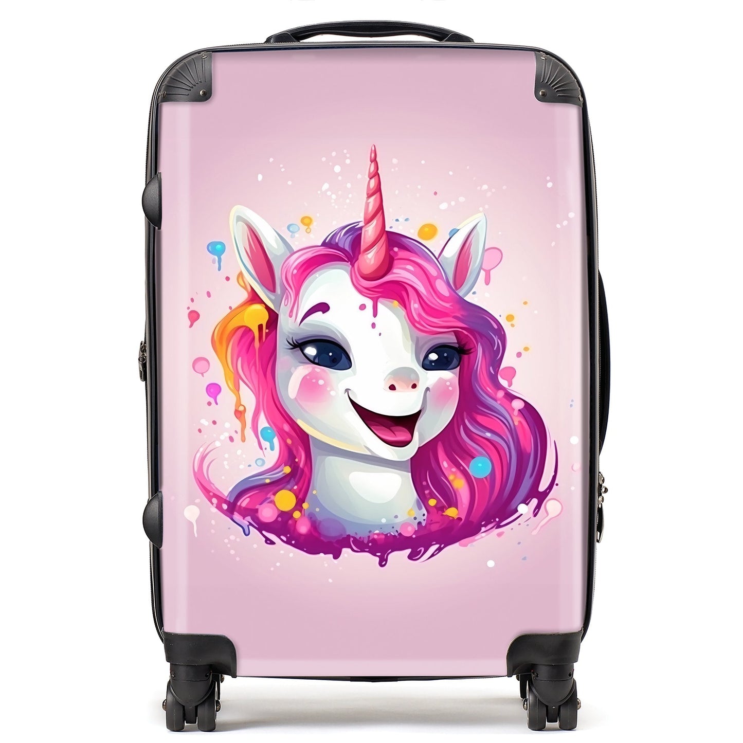 Happy Unicorn Splashart Suitcase