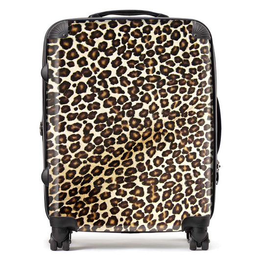 Leopard Hide Print Suitcase