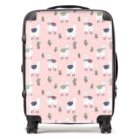 Happy Lama Suitcase