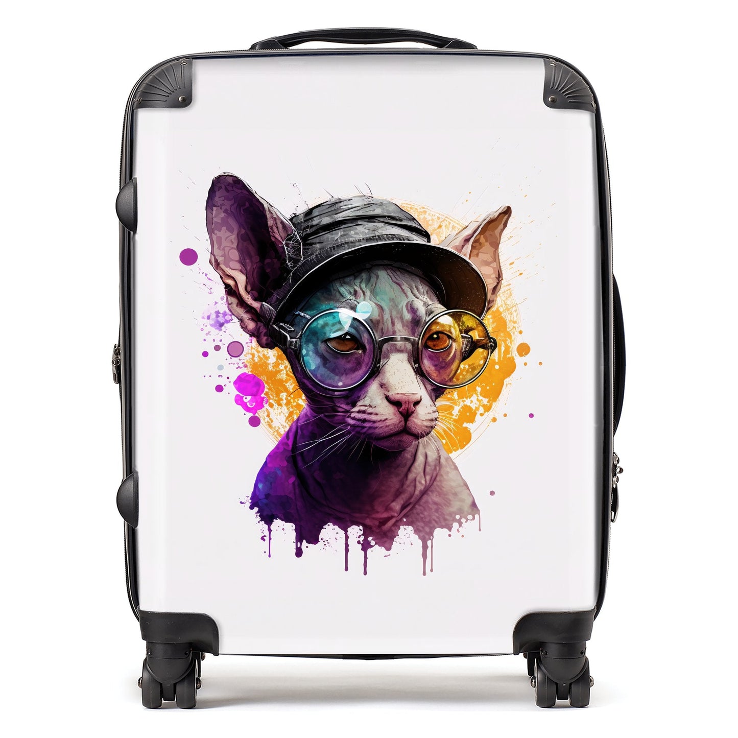 Cornish Rex Splashart Suitcase