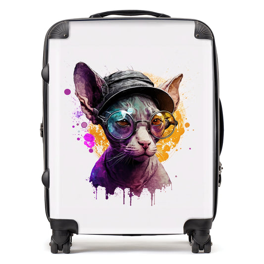 Cornish Rex Splashart Suitcase