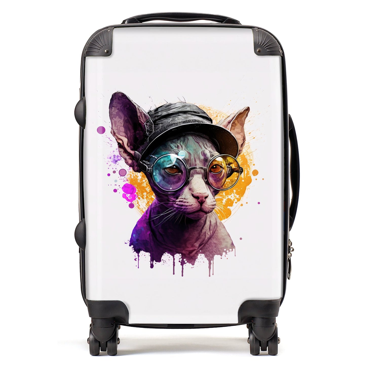 Cornish Rex Splashart Suitcase