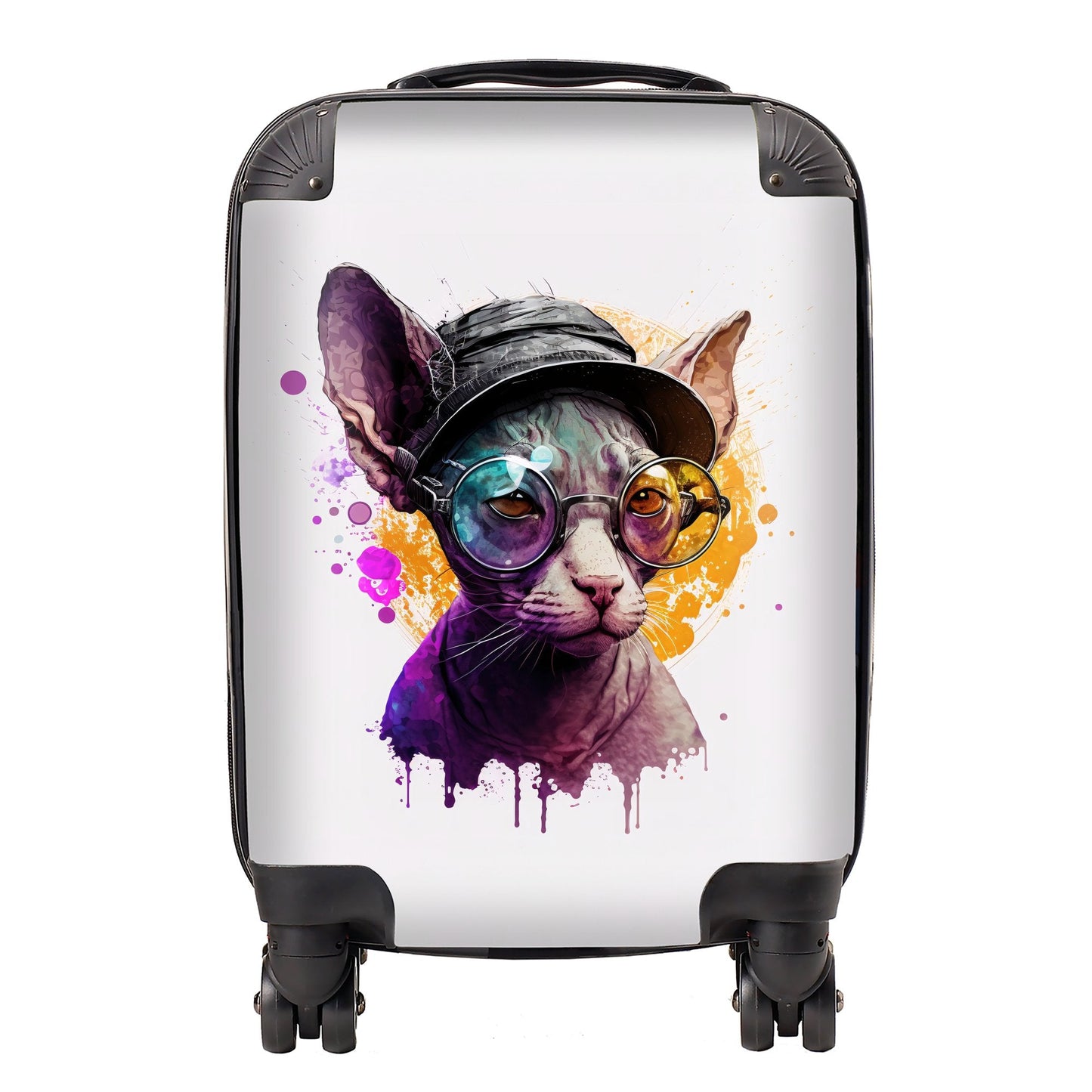 Cornish Rex Splashart Suitcase