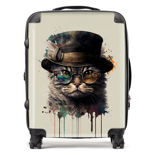 Cat And Hat Splashart Suitcase