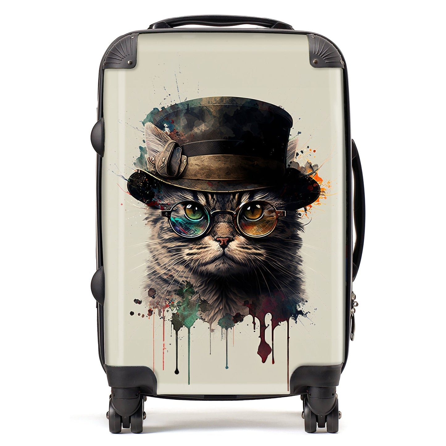 Cat And Hat Splashart Suitcase