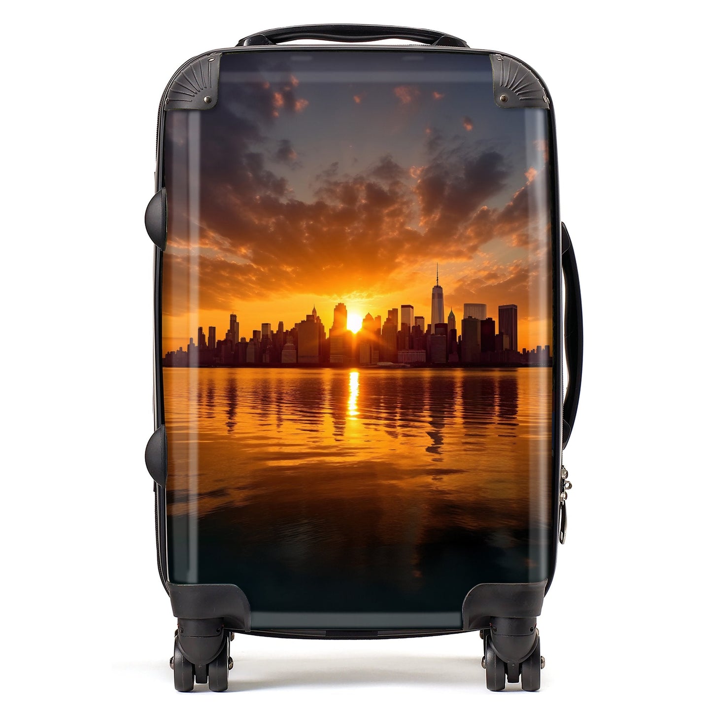 Sunrise In The City Suitcase