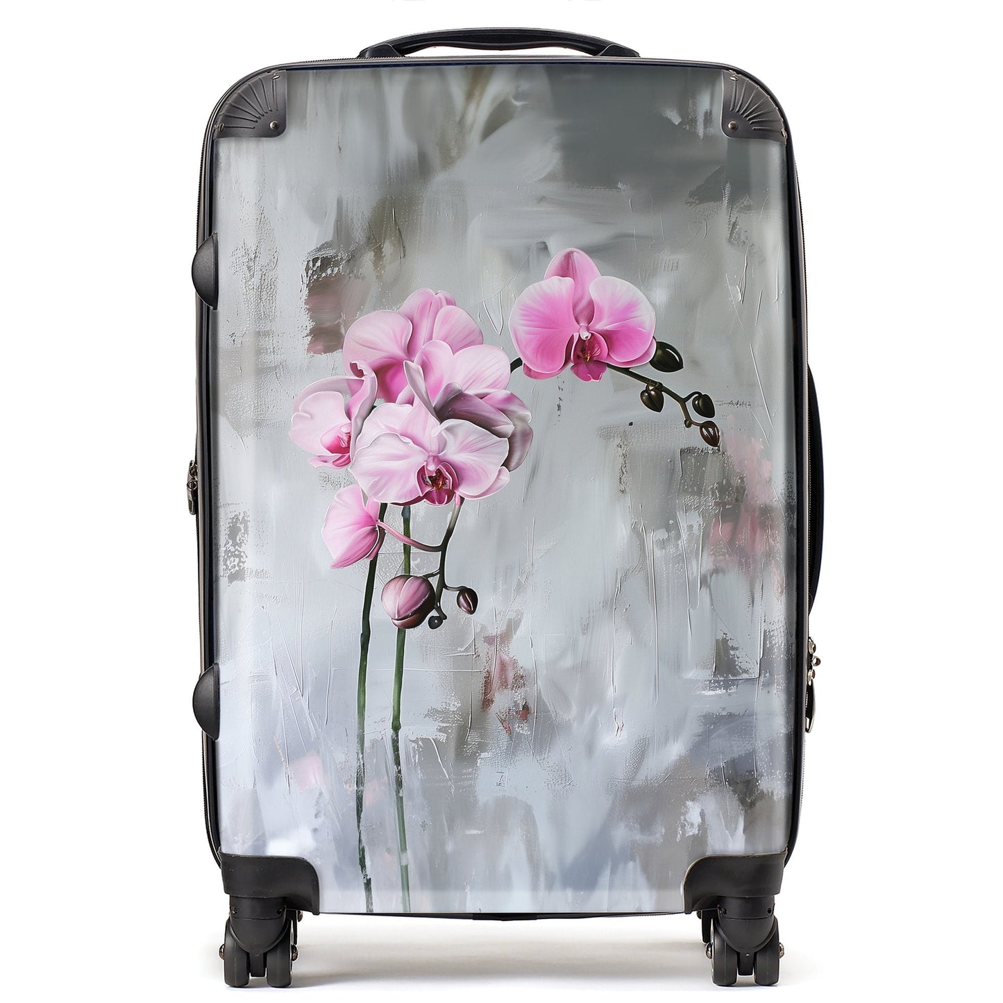 Pink Orchids Suitcase