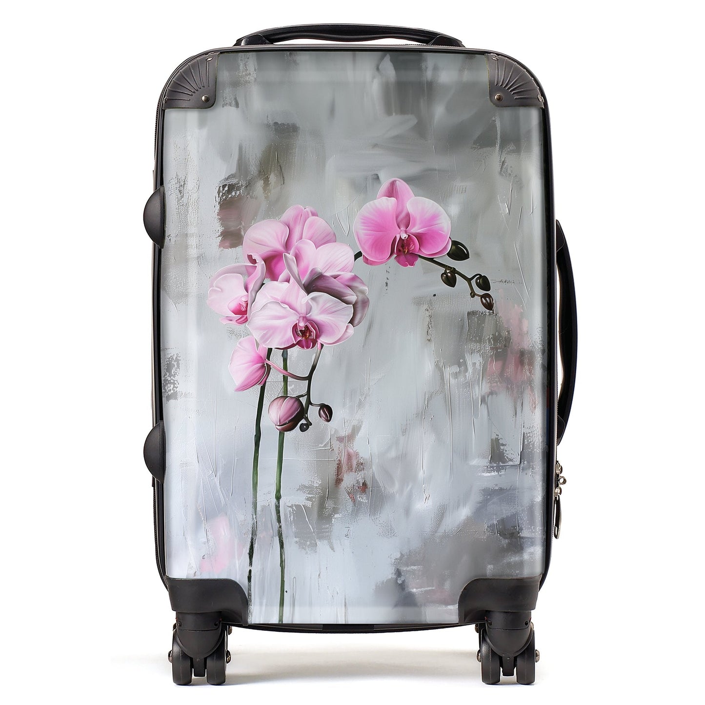 Pink Orchids Suitcase